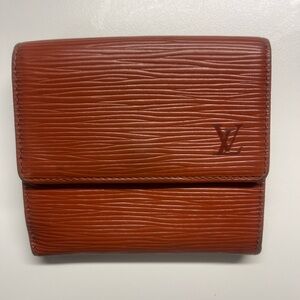 Louis Vuitton Textured Tan Wallet